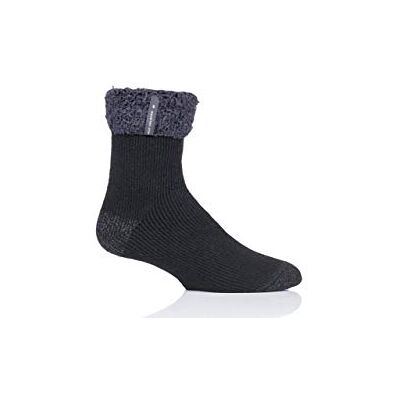HEAT HOLDERS Homme Olwen Sommeil Chaussettes Paquet de 1 Noir 39-45 - Publicité HEAT HOLDERS Homme Olwen Sommeil Chaussettes Paquet de 1 Noir 39-45 - Publicité