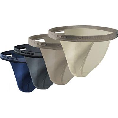 sesto senso Slip Coton Homme 1 à 4 Pack Sexy Culotte sous-vêtement - Publicité sesto senso Slip Coton Homme 1 à 4 Pack Sexy Culotte sous-vêtement - Publicité