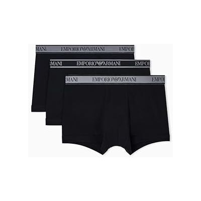 Emporio Armani Pure Cotton 3-Pack Trunk Les Troncs Homme - Publicité Emporio Armani Pure Cotton 3-Pack Trunk Les Troncs Homme - Publicité