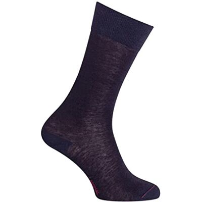 Labonal. Chaussette. unie, jersey lin, Lin Majoritaire. FABRIQUE EN FRANCE HOMME. (1 paire) - Publicité Labonal. Chaussette. unie, jersey lin, Lin Majoritaire. FABRIQUE EN FRANCE HOMME. (1 paire) - Publicité
