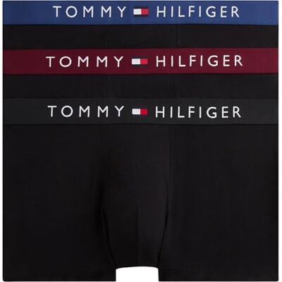 Tommy Hilfiger Boxer 3P WB UM03908 pour Homme, Multi (DP RGE/Blk/Blue Jean), XL - Publicité Tommy Hilfiger Boxer 3P WB UM03908 pour Homme, Multi (DP RGE/Blk/Blue Jean), XL - Publicité
