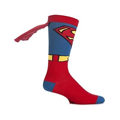 SockShop Hommes 1 Paire Superman Chaussettes avec Cape - Publicité SockShop Hommes 1 Paire Superman Chaussettes avec Cape - Publicité