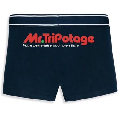 La French Touch Boxer Homme Humour Mr Tripotage Imprimé en France Caleçon Homme Drole et Rigolo Cadeau Humour Anniversaire Original (Marine, M) - Publicité La French Touch Boxer Homme Humour Mr Tripotage Imprimé en France Caleçon Homme Drole et Rigolo Cadeau Humour Anniversaire Original (Marine, M) - Publicité