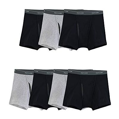 Fruit of the Loom Men's Coolzone Boxer Briefs, Moisture Wicking & Breathable, Assorted Color Multipacks Boxeur ajusté, Jambe Courte-Lot de 7-Noir/Gris, Homme - Publicité Fruit of the Loom Men's Coolzone Boxer Briefs, Moisture Wicking & Breathable, Assorted Color Multipacks Boxeur ajusté, Jambe Courte-Lot de 7-Noir/Gris, Homme - Publicité