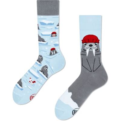 Many Mornings Chaussettes mixtes The Walrus Mismatched, The Walrus, 35-38 - Publicité Many Mornings Chaussettes mixtes The Walrus Mismatched, The Walrus, 35-38 - Publicité