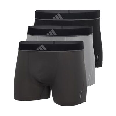 Adidas Performance Stretch Cotton Trunk Underwear (3-Pack) Designed for Active Comfort and All Day Wear. Maillot Homme (Lot de 3) - Publicité Adidas Performance Stretch Cotton Trunk Underwear (3-Pack) Designed for Active Comfort and All Day Wear. Maillot Homme (Lot de 3) - Publicité