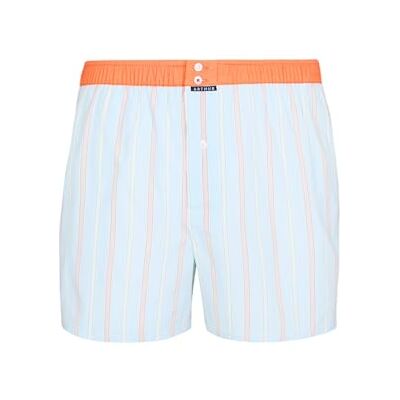 ARTHUR Caleçon Homme Rayures Bleu et Orange, Taille XXL - Publicité ARTHUR Caleçon Homme Rayures Bleu et Orange, Taille XXL - Publicité
