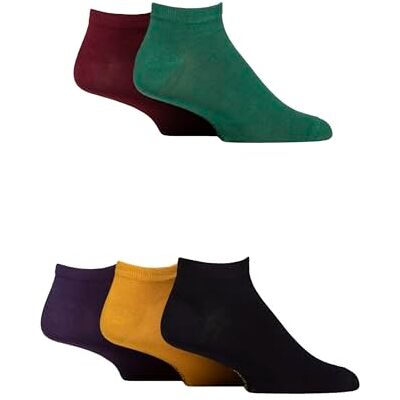 SockShop Homme Bambou Rayé Trainer Chaussettes Paquet de 5 - Publicité SockShop Homme Bambou Rayé Trainer Chaussettes Paquet de 5 - Publicité