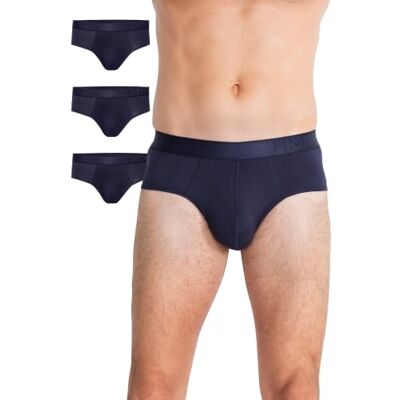 FINN Slip Homme Lot de 3 Coupe Près du Corps sans Couture Apparente Se porte invisible, aucune démarcation sous le pantalon. 95 % modal Lenzing, neuf tailles du S au 3XL - Publicité FINN Slip Homme Lot de 3 Coupe Près du Corps sans Couture Apparente Se porte invisible, aucune démarcation sous le pantalon. 95 % modal Lenzing, neuf tailles du S au 3XL - Publicité