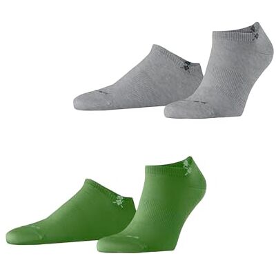 Burlington Everyday Sneaker Multipack M Sn coton unies lot de 2 paires, Chaussettes basses Homme, Vert Fairway 7480, 40-46 - Publicité Burlington Everyday Sneaker Multipack M Sn coton unies lot de 2 paires, Chaussettes basses Homme, Vert Fairway 7480, 40-46 - Publicité
