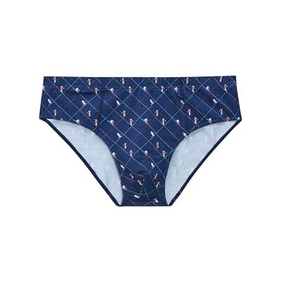 ARTHUR Slip Homme Coton Bio Doux Coupe Confortable au Quotidien Motif Skieurs Fantaisie Bleu Marine Taille L - Publicité ARTHUR Slip Homme Coton Bio Doux Coupe Confortable au Quotidien Motif Skieurs Fantaisie Bleu Marine Taille L - Publicité