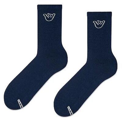 ZOOKSY Chaussettes Amusantes pour Homme et Femme (1 Paire) SURF I Chaussettes en Coton Colorées I Unisexes I Chaussettes de Surf Originales I Éléments Marins I 41-46 I SHAKA - Publicité ZOOKSY Chaussettes Amusantes pour Homme et Femme (1 Paire) SURF I Chaussettes en Coton Colorées I Unisexes I Chaussettes de Surf Originales I Éléments Marins I 41-46 I SHAKA - Publicité