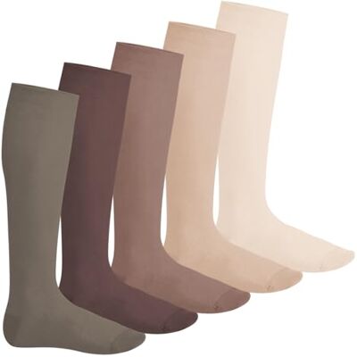 Footstar 5 paires EVERYDAY! chaussettes de genou unisexe coloris naturels 39-42 - Publicité Footstar 5 paires EVERYDAY! chaussettes de genou unisexe coloris naturels 39-42 - Publicité