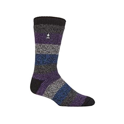 HEAT HOLDERS SOCKSHOP Mens 2.3 TOG À motifs et uni Chaussettes thermiques Paquet de 1 - Publicité HEAT HOLDERS SOCKSHOP Mens 2.3 TOG À motifs et uni Chaussettes thermiques Paquet de 1 - Publicité