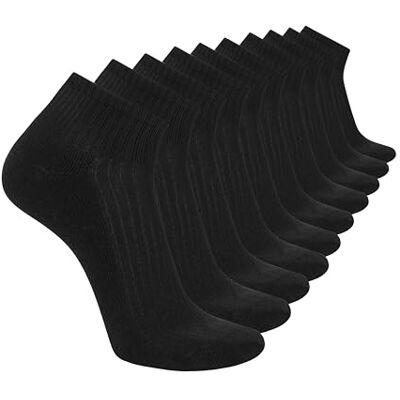 Skechers 10 Pack Cushioned Quarter Crew Socks chaussettes Homme - Publicité Skechers 10 Pack Cushioned Quarter Crew Socks chaussettes Homme - Publicité