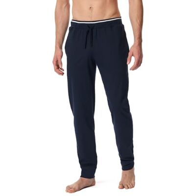 Pantalon de pyjama en jersey bleu foncé Schiesser - Pyjama pants - Publicité Pantalon de pyjama en jersey bleu foncé Schiesser - Pyjama pants - Publicité