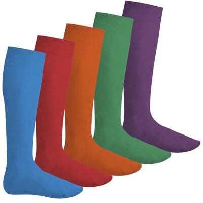 Footstar Lot de 5 Paires de Chaussettes Hautes Mi-Bas Coton Unisexe Coton peigné doux, bord piqué anti-compression veineuse, certifié Oeko-Tex et maintien sans glisser. Publicité Footstar Lot de 5 Paires de Chaussettes Hautes Mi-Bas Coton Unisexe Coton peigné doux, bord piqué anti-compression veineuse, certifié Oeko-Tex et maintien sans glisser. Publicité