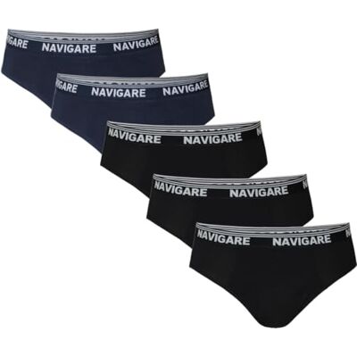 Navigare Slip Homme, Art.874/E Assortiment (3 Noirs + 2 Bleus) XXL - Publicité Navigare Slip Homme, Art.874/E Assortiment (3 Noirs + 2 Bleus) XXL - Publicité