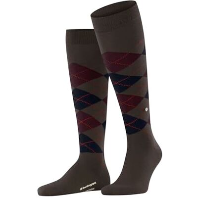 Burlington Edinburgh M Kh laine fantaisie 1 paire, Chaussettes longues Homme, Marron Dark Brown 5235, 40-46 - Publicité Burlington Edinburgh M Kh laine fantaisie 1 paire, Chaussettes longues Homme, Marron Dark Brown 5235, 40-46 - Publicité