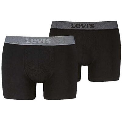Levis Twill Waistband Boxer Homme (Lot de 2) - Publicité Levis Twill Waistband Boxer Homme (Lot de 2) - Publicité