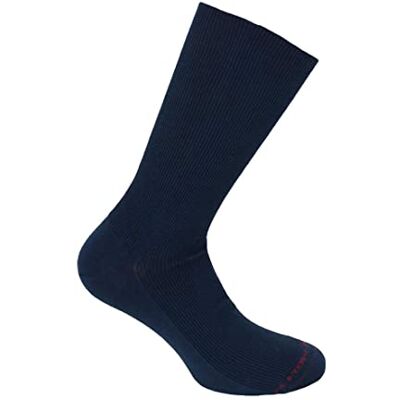 Labonal. Chaussette. Non comprimante, Fil d'écosse majoritaire. Bleu Acier. 44/45 FABRIQUE EN FRANCE HOMME. (1 paire) - Publicité Labonal. Chaussette. Non comprimante, Fil d'écosse majoritaire. Bleu Acier. 44/45 FABRIQUE EN FRANCE HOMME. (1 paire) - Publicité