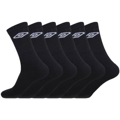 Umbro Homme Chaussettes , Noir, 43-46 EU - Publicité Umbro Homme Chaussettes , Noir, 43-46 EU - Publicité