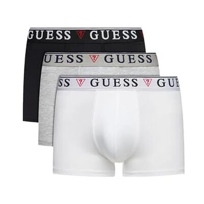 Guess Man's 3PACK Trunk Packs Brian Hero Boxer Trunk 3 Pack L - Publicité Guess Man's 3PACK Trunk Packs Brian Hero Boxer Trunk 3 Pack L - Publicité