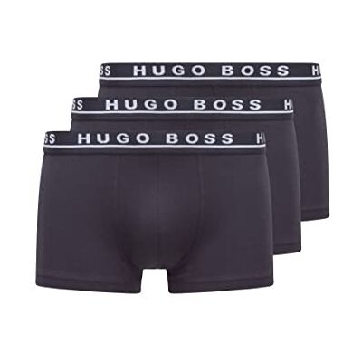 BOSS Trunk 3p Co/el, Boxer Homme, Bleu (Open Blue 480), Large - Publicité BOSS Trunk 3p Co/el, Boxer Homme, Bleu (Open Blue 480), Large - Publicité