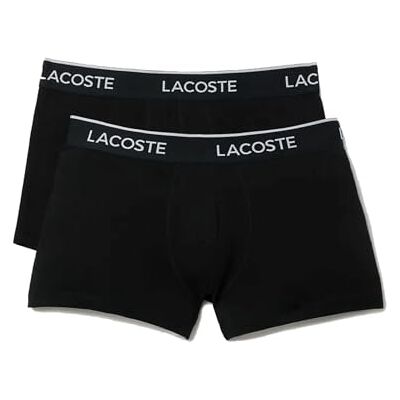 Lacoste PACK DE 2 BOXER COURTS CORE PERFORMANCE Noir - Publicité Lacoste PACK DE 2 BOXER COURTS CORE PERFORMANCE Noir - Publicité