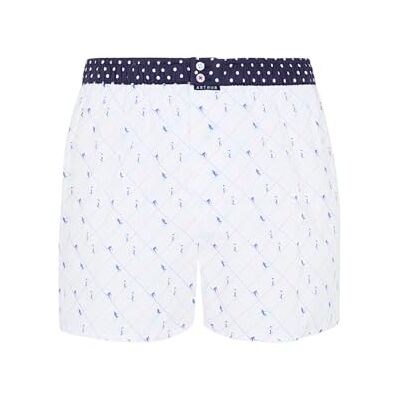 ARTHUR Caleçon Homme Skieurs Carreaux Blanc XL - Publicité ARTHUR Caleçon Homme Skieurs Carreaux Blanc XL - Publicité