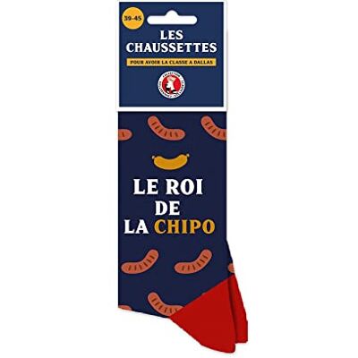 STC Chaussettes Le Roi de la chipo - Publicité STC Chaussettes Le Roi de la chipo - Publicité