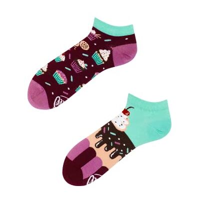 Many Mornings The Cupcake Low Chaussettes dépareillées, Multi-Color, 39-42 Mixte - Publicité Many Mornings The Cupcake Low Chaussettes dépareillées, Multi-Color, 39-42 Mixte - Publicité