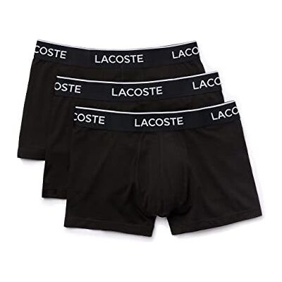 Lacoste Boxer Homme, Lot de 3, Noir (Noir), XS - Publicité Lacoste Boxer Homme, Lot de 3, Noir (Noir), XS - Publicité