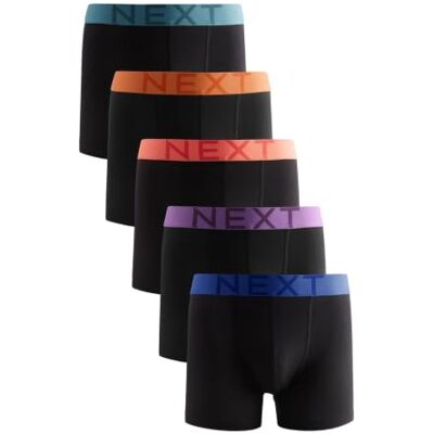 NEXT Homme Boxer, Lot de 5 Coupe standard, Taille mi-haute - Publicité NEXT Homme Boxer, Lot de 5 Coupe standard, Taille mi-haute - Publicité