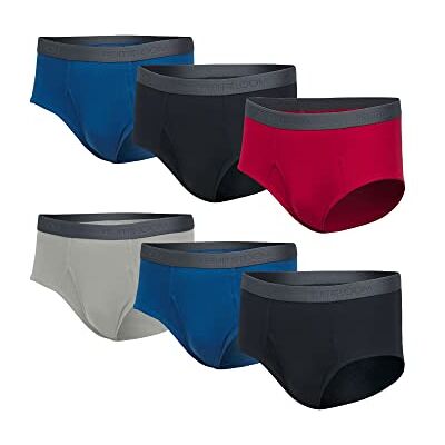 Fruit of the Loom Premium Tag-Free Cotton Underwear (Regular & Big Man) Slips Homme (Lot de 6) - Publicité Fruit of the Loom Premium Tag-Free Cotton Underwear (Regular & Big Man) Slips Homme (Lot de 6) - Publicité