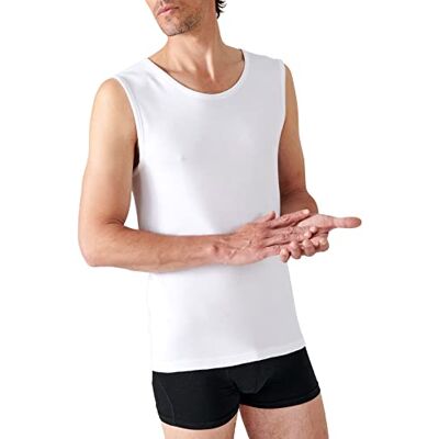 Damart Débardeur Thermolactyl Maille Interlock Homme Blanc Taille 3XL (126-133) - Publicité Damart Débardeur Thermolactyl Maille Interlock Homme Blanc Taille 3XL (126-133) - Publicité