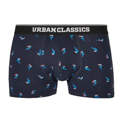 Urban Classics Caleçon Boxeur (Lot de 3) Homme, Bird Aop+ Boxer Orange + Cha, XL - Publicité Urban Classics Caleçon Boxeur (Lot de 3) Homme, Bird Aop+ Boxer Orange + Cha, XL - Publicité