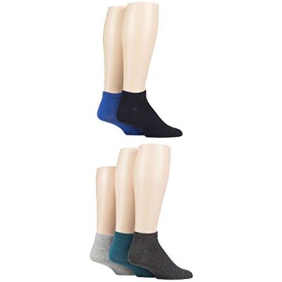 SockShop Homme Bambou Rayé Trainer Chaussettes Paquet de 5 - Publicité SockShop Homme Bambou Rayé Trainer Chaussettes Paquet de 5 - Publicité