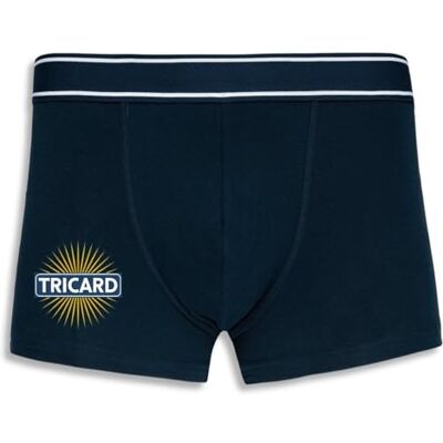La French Touch Boxer Homme Humour Tricard Imprimé en France Caleçon Homme Drole et Rigolo Cadeau Humour Anniversaire Original (Marine, M) - Publicité La French Touch Boxer Homme Humour Tricard Imprimé en France Caleçon Homme Drole et Rigolo Cadeau Humour Anniversaire Original (Marine, M) - Publicité