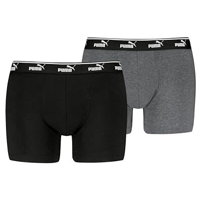 Puma Boxer Elements pour Homme (Lot de 2), Gris, XXL - Publicité Puma Boxer Elements pour Homme (Lot de 2), Gris, XXL - Publicité