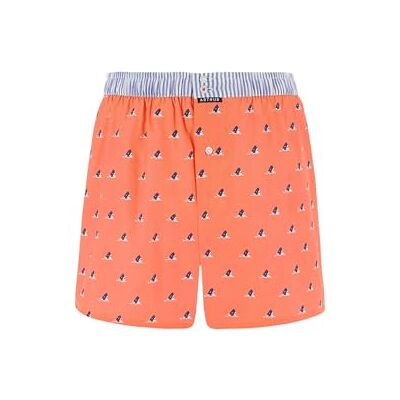 ARTHUR Caleçon Homme Motifs Requin Orange Taille M - Publicité ARTHUR Caleçon Homme Motifs Requin Orange Taille M - Publicité