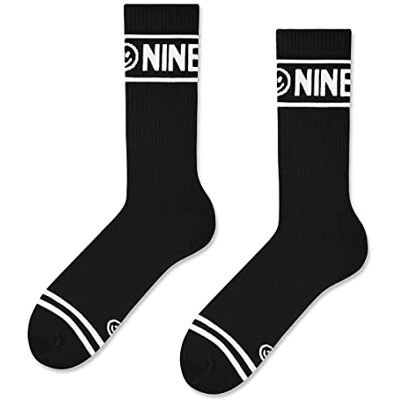 ZOOKSY Chaussettes Sportives NINETIES I Unisexes I Gym, Antidérapantes I Chaussettes Sportives Homme, Chaussettes de Gym Homme I 1 Paire I 41-46 I Noir - Publicité ZOOKSY Chaussettes Sportives NINETIES I Unisexes I Gym, Antidérapantes I Chaussettes Sportives Homme, Chaussettes de Gym Homme I 1 Paire I 41-46 I Noir - Publicité
