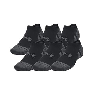 Under Armour Performance Tech No Show Lot de 6 paires de chaussettes courtes unisexes - Publicité Under Armour Performance Tech No Show Lot de 6 paires de chaussettes courtes unisexes - Publicité