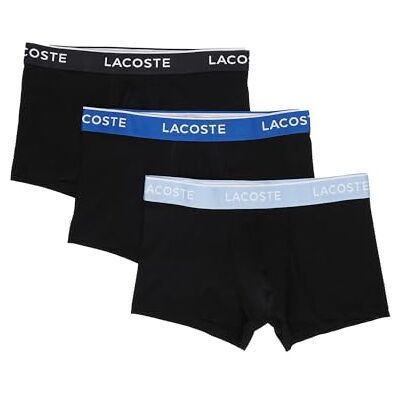 Lacoste 3-Pack Stretch Cotton Boxers pour Homme Noir/Marina-Panorama-GRAP XL - Publicité Lacoste 3-Pack Stretch Cotton Boxers pour Homme Noir/Marina-Panorama-GRAP XL - Publicité
