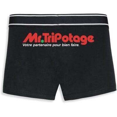 La French Touch Boxer Homme Humour Mr Tripotage Imprimé en France Caleçon Homme Drole et Rigolo Cadeau Humour Anniversaire Original (Noir, L) - Publicité La French Touch Boxer Homme Humour Mr Tripotage Imprimé en France Caleçon Homme Drole et Rigolo Cadeau Humour Anniversaire Original (Noir, L) - Publicité