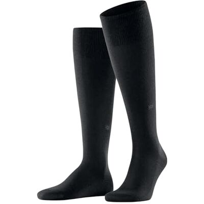 Burlington Leeds M Kh coton laine unies 1 paire, Chaussettes longues Homme, Noir Black 3000, 40-46 - Publicité Burlington Leeds M Kh coton laine unies 1 paire, Chaussettes longues Homme, Noir Black 3000, 40-46 - Publicité