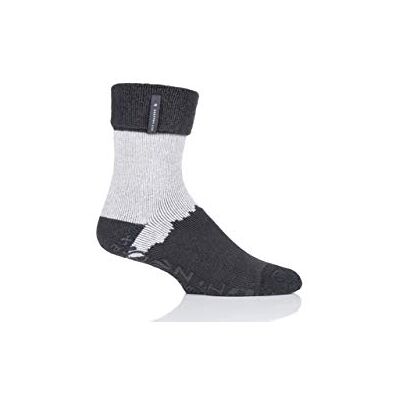 HEAT HOLDERS Hommes Lounge Lite Chaussettes Paquet de 1 Charbon 39-45 - Publicité HEAT HOLDERS Hommes Lounge Lite Chaussettes Paquet de 1 Charbon 39-45 - Publicité