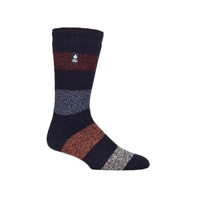 HEAT HOLDERS SOCKSHOP Mens 2.3 TOG À motifs et uni Chaussettes thermiques Paquet de 1 - Publicité HEAT HOLDERS SOCKSHOP Mens 2.3 TOG À motifs et uni Chaussettes thermiques Paquet de 1 - Publicité