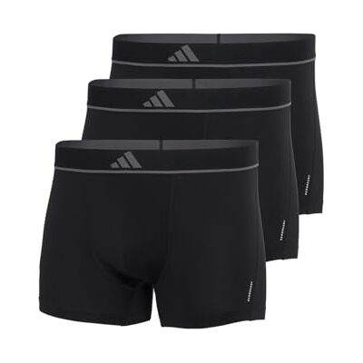 Adidas Men's Trunk (3 Pack) Active Flex Cotton Boxer - Publicité Adidas Men's Trunk (3 Pack) Active Flex Cotton Boxer - Publicité