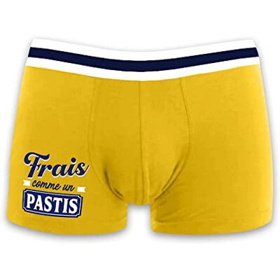 STC Boxer Frais comme Un Pastis m - Publicité STC Boxer Frais comme Un Pastis m - Publicité